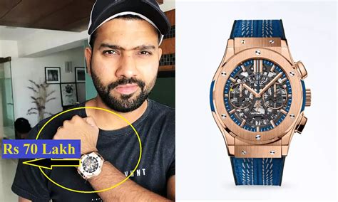 rohit sharma watch collection